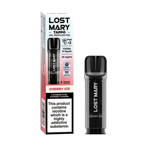 Lost Mary Tappo - Prefilled Pod - Cherry Ice