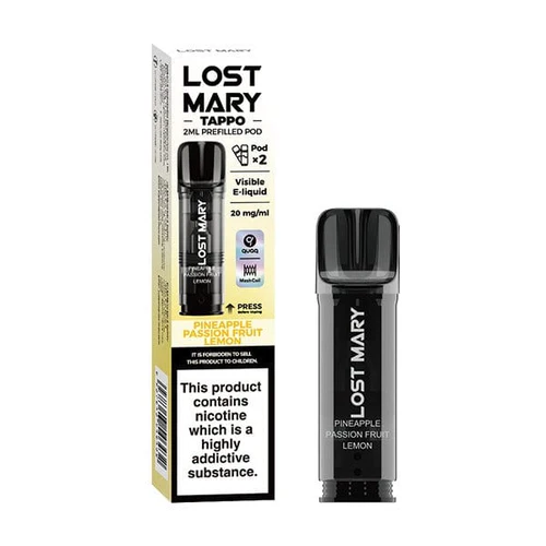 Lost Mary Tappo - Prefilled Pod - Pineapple Passion Fruit Lemon