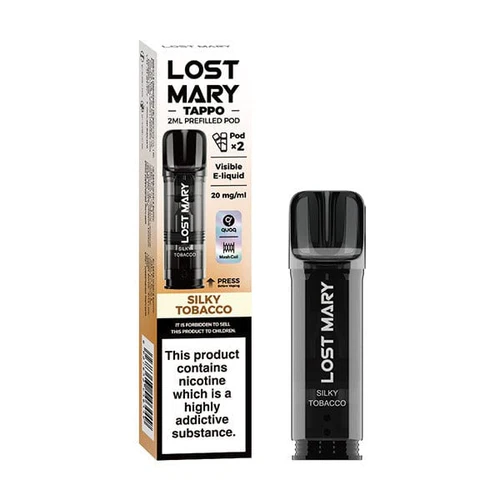 Lost Mary Tappo - Prefilled Pod - Silky Tobacco
