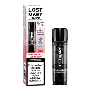 Lost Mary Tappo - Prefilled Pod - Strawberry Raspberry